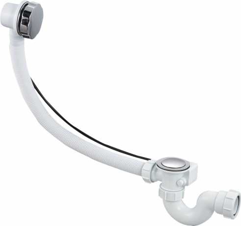 Сифон для ванны 1Marka полуавтомат GC-4 600мм