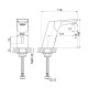 Смеситель для раковины Iddis Pulse PULSBS0i86 сенсор — рис. 3