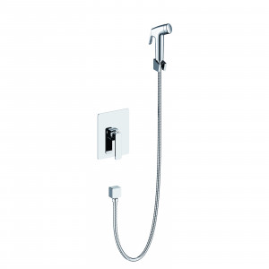 Смеситель встроенный с гигиеническим душем Timo Torne 4359/00SM хром