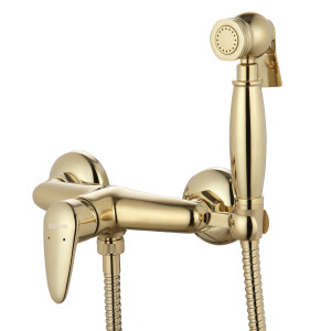 Смеситель Lemark Pramen LM3318G с гигиеническим душем