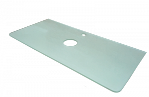 Столешница Misty Скай 100х49 стекло с закалкой матовое