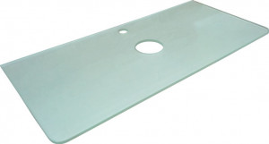 Столешница Misty Скай 90х42 стекло с закалкой матовое