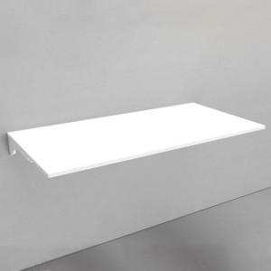 Столешница Velvex Klaufs 120 МДФ, тумба справа, белая