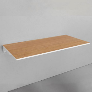 Столешница Velvex Klaufs 120 МДФ тумба справа белый/дерево