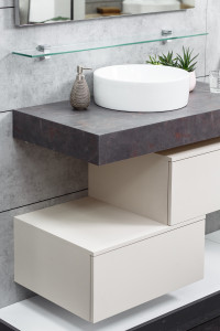 Столешница Velvex Unit 100 подземный чугун