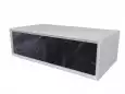 Тумба без раковины Marka One Milacco 100 1 ящик Black stone низ