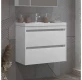 Тумба c раковиной Opadiris Фреш 70 белый — рис. 1