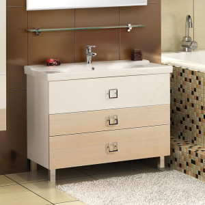 Тумба для комплекта Акватон Стамбул 105 сосна ларедо