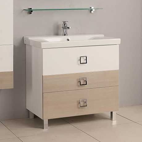 Тумба для комплекта Акватон Стамбул 85 М сосна ларедо