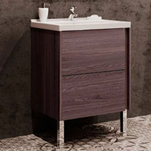 Тумба для комплекта Акватон Стоун 60 грецкий орех