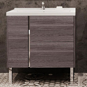 Тумба для комплекта Акватон Стоун 80 грецкий орех