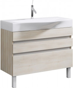 Тумба для комплекта Aqwella 5 stars Бергамо 80 напольная, акация