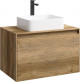 Тумба с раковиной Aqwella 5 stars Mobi 80 дуб балтийский — рис. 1