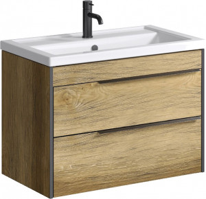 Тумба для комплекта Aqwella Fargo 100 дуб балтийский