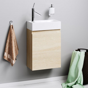 Тумба для комплекта Aqwella Леон-MP 40 дуб сонома