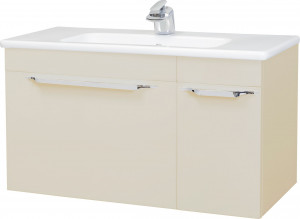 Тумба с раковиной Bellezza Альдо 100 бежевая