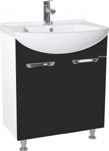 Тумба для комплекта Bellezza Альфа 65 черная