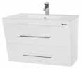 Тумба с раковиной Bellezza Берта подвесная 75 белая