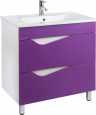Тумба для комплекта Bellezza Эйфория 85 фиолетовая