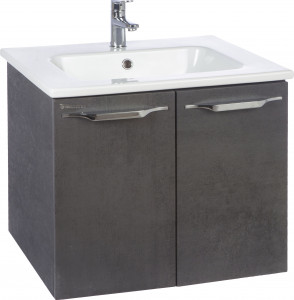 Тумба с раковиной Bellezza Луиджи 60 серая
