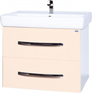 Тумба для комплекта Bellezza Рокко 60 подвесная бежевая 2 ящика