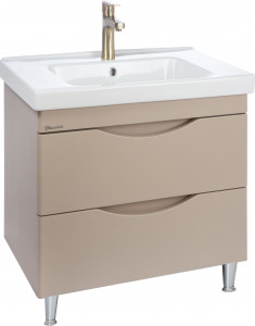 Тумба для комплекта Bellezza Санриса 80 напольная, капучино