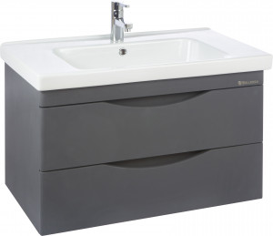 Тумба для комплекта Bellezza Санриса 80 серебро