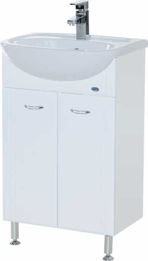 Тумба с раковиной Bellezza Уют 60 белая