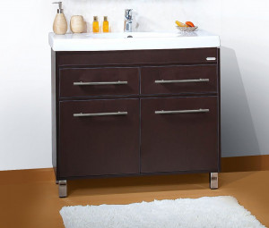 Тумба с раковиной Бриклаер Чили 90 венге