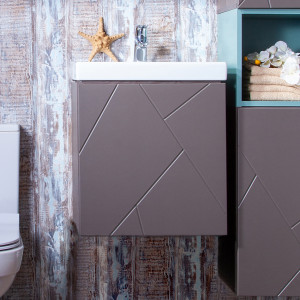 Мебель для ванной Бриклаер Кристалл 50