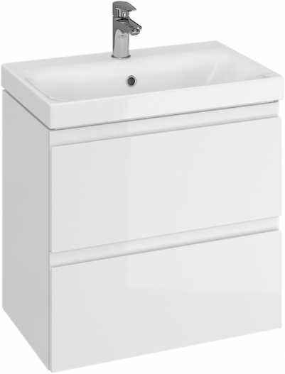 Тумба с раковиной Cersanit Moduo slim 60