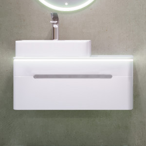 Тумба с раковиной Jorno Shine 90