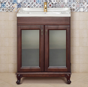 Тумба с раковиной Misty Дублин 60 орех