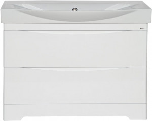 Тумба для комплекта Misty Элвис 105 белая