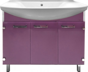 Тумба для комплекта Misty Эмма 105 сиреневая
