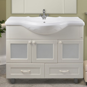 Тумба с раковиной Misty Латте 105