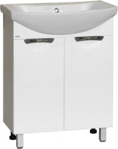 Тумба для комплекта Misty Лаванда 65 белая прямая