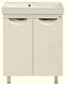 Тумба для комплекта Misty Петра 65 бежевая эмаль