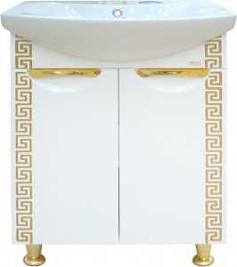 Тумба для комплекта Misty Престиж 70 золотая патина