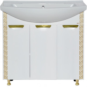 Тумба для комплекта Misty Престиж 80 золотая патина