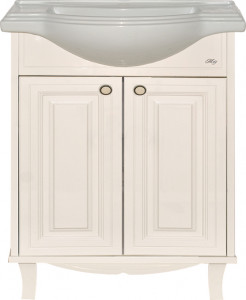 Тумба для комплекта Misty Шармель 65 светло-бежевая эмаль