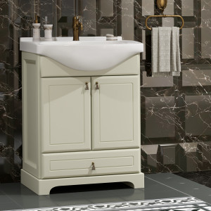 Тумба для комплекта Opadiris Клио 65 слоновая кость,  напольная