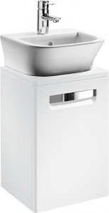 Тумба для комплекта Roca Gap 45 белая матовая