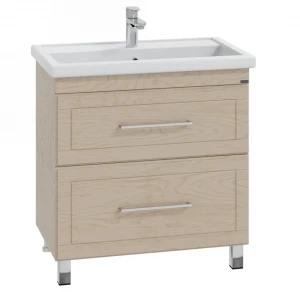 Тумба для комплекта СанТа Венера 80 дуб бежевый напольная