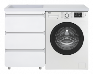 Тумба под раковину над стиральной машиной Misty Чегет 55 3 ящика