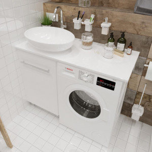 Тумба под раковину 1Marka Wash 48 для стиральной машины