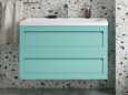 Тумба под раковину Art&Max Platino 90 подвесная Светло зеленый