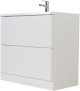 Тумба под раковину BelBagno Acqua 80 напольная Bianco Lucido — рис. 5