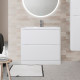 Тумба под раковину BelBagno Acqua 90 напольная Bianco Lucido — рис. 1