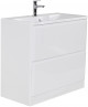 Тумба под раковину BelBagno Albano 80 напольная Bianco Lucido — рис. 4
